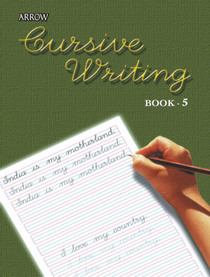english cursive writing book